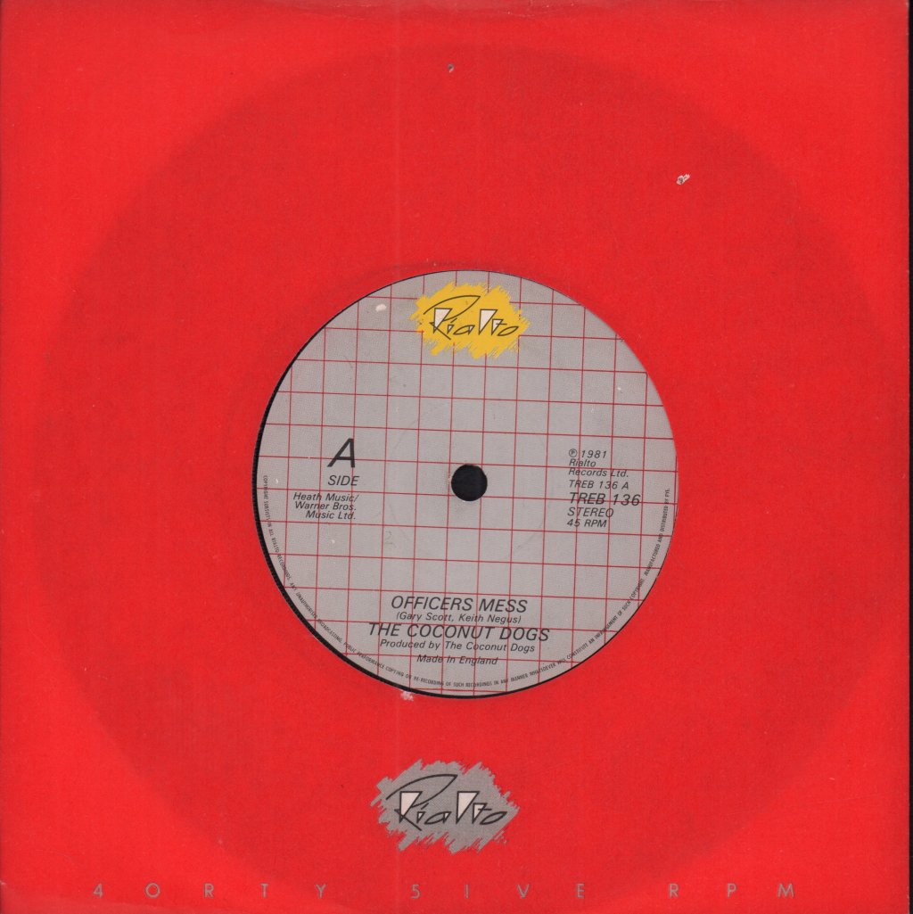 Coconut Dogs - Officers Mess - 7 Inch