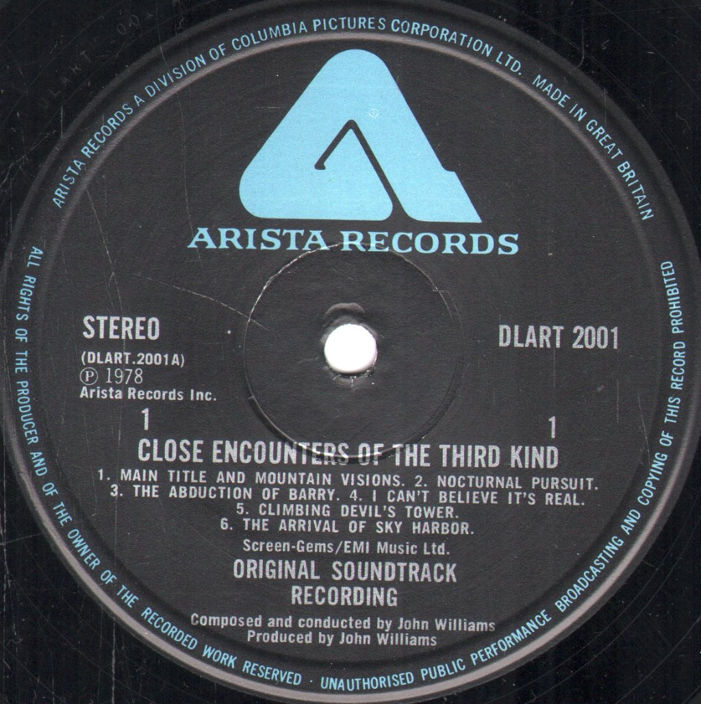 John Williams (Soundtracks) - Close Encounters Of The Third Kind - Lp