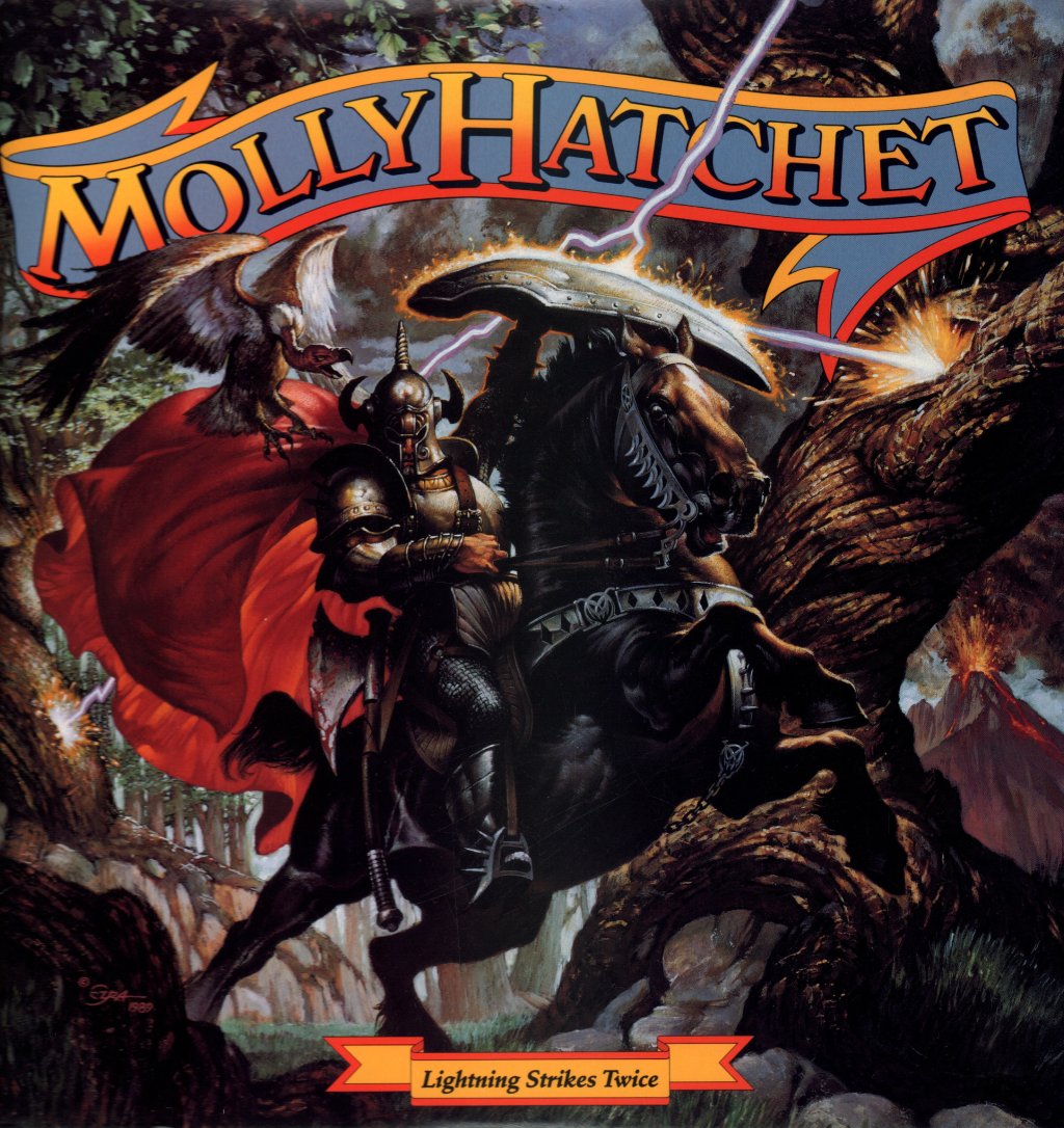Molly Hatchet - Lightning Strikes Twice - Lp