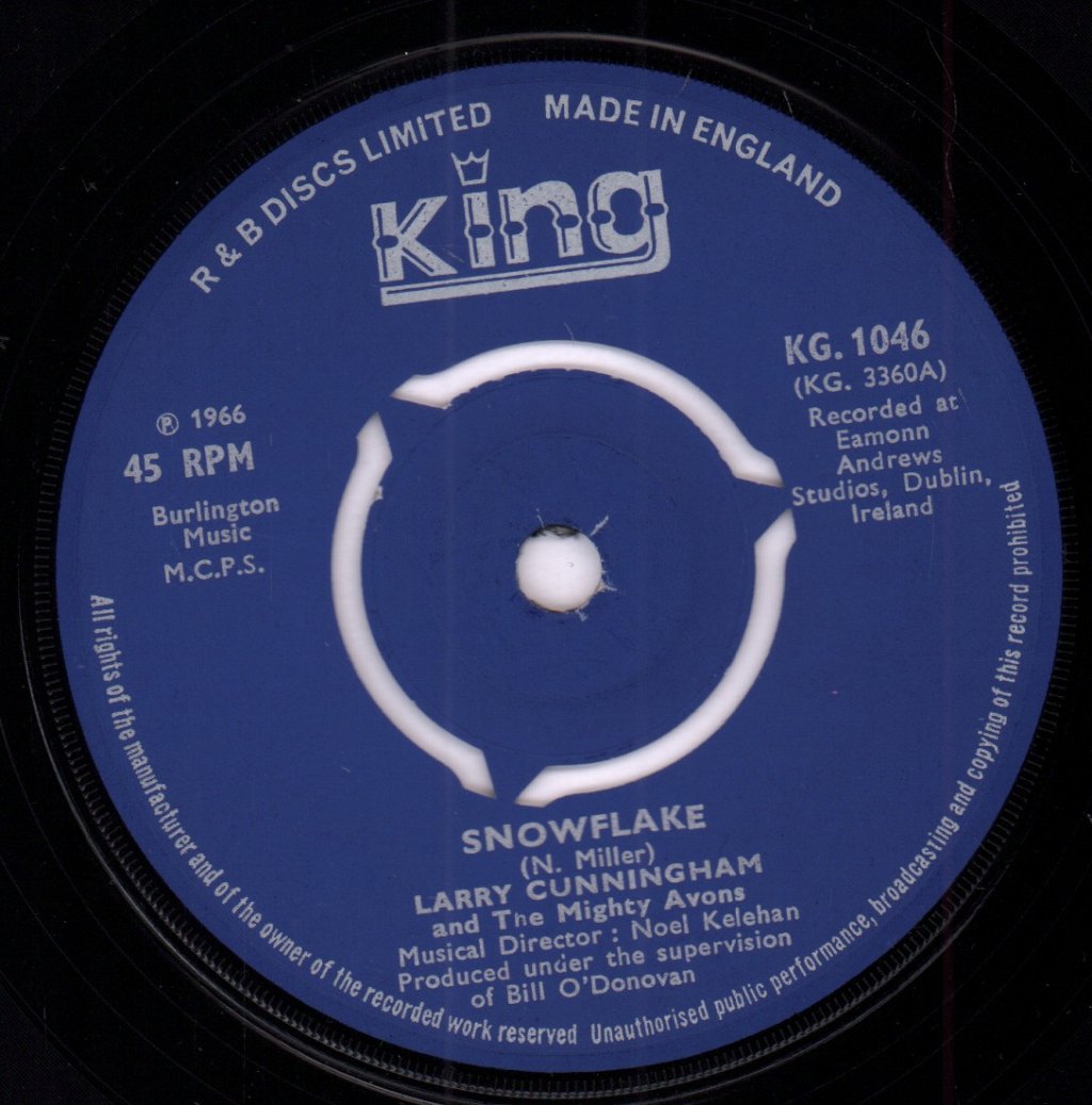 Larry Cunningham - Snowflake - 7 Inch
