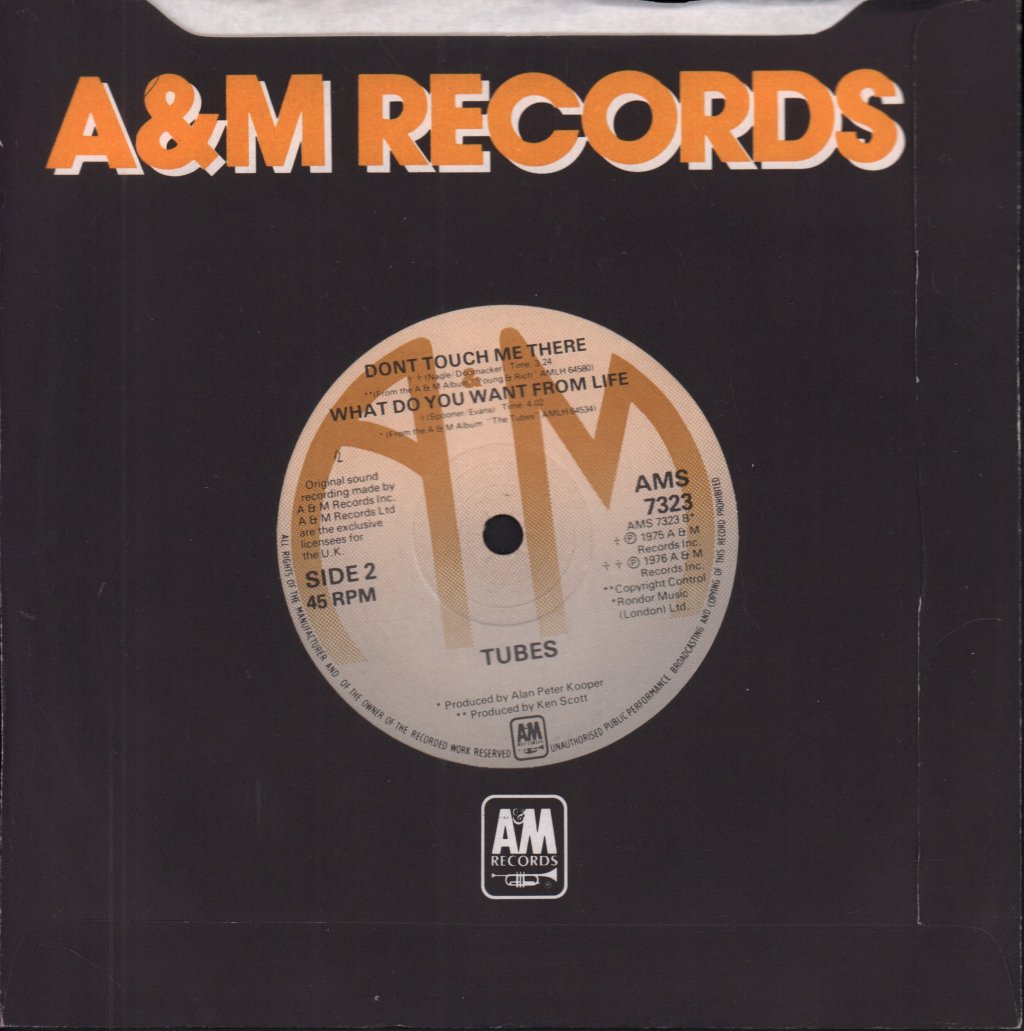 Tubes - White Punks On Dope - 7 Inch