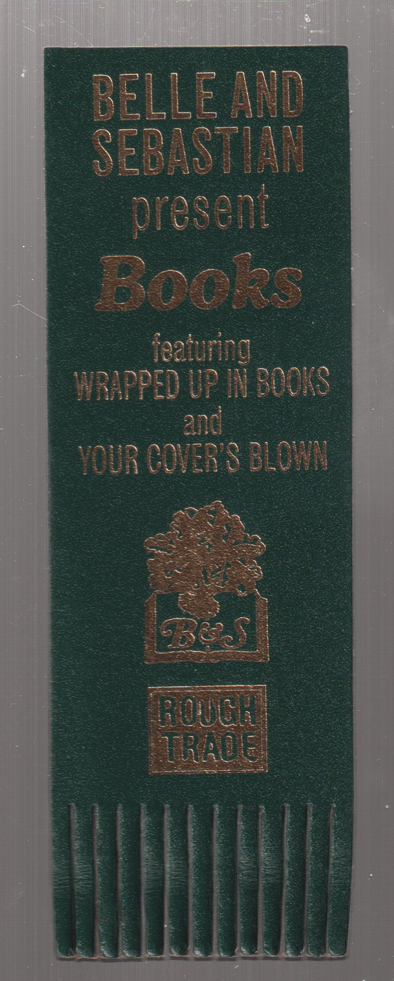 Belle And Sebastian - Books - Book Mark