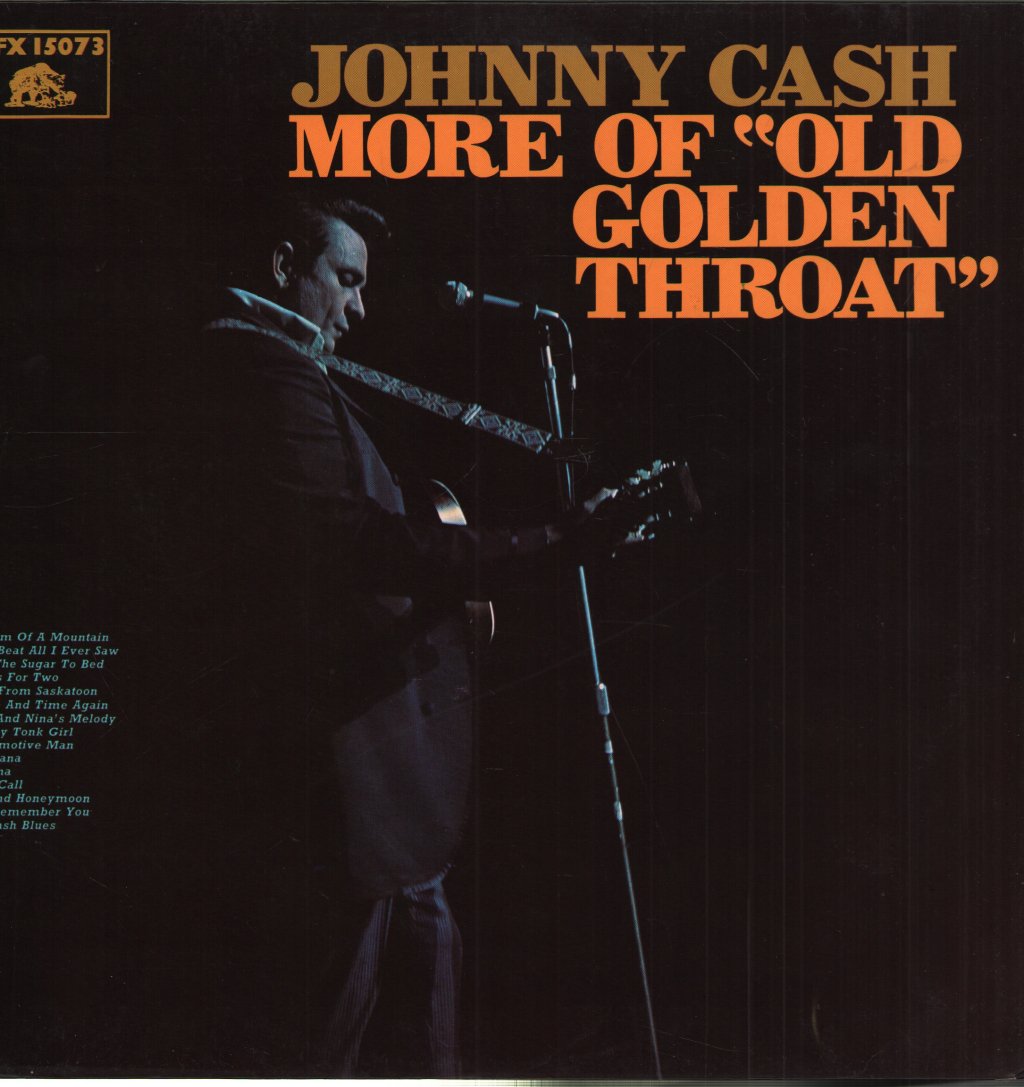 Johnny Cash - More Of "Old Golden Throat" - Lp