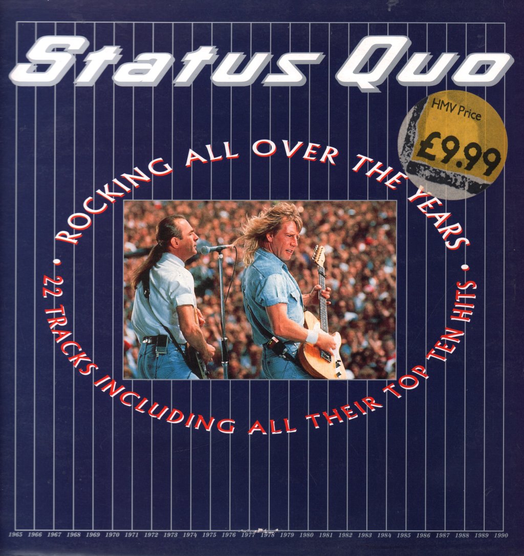 Status Quo - Rocking All Over The Years - Double Lp