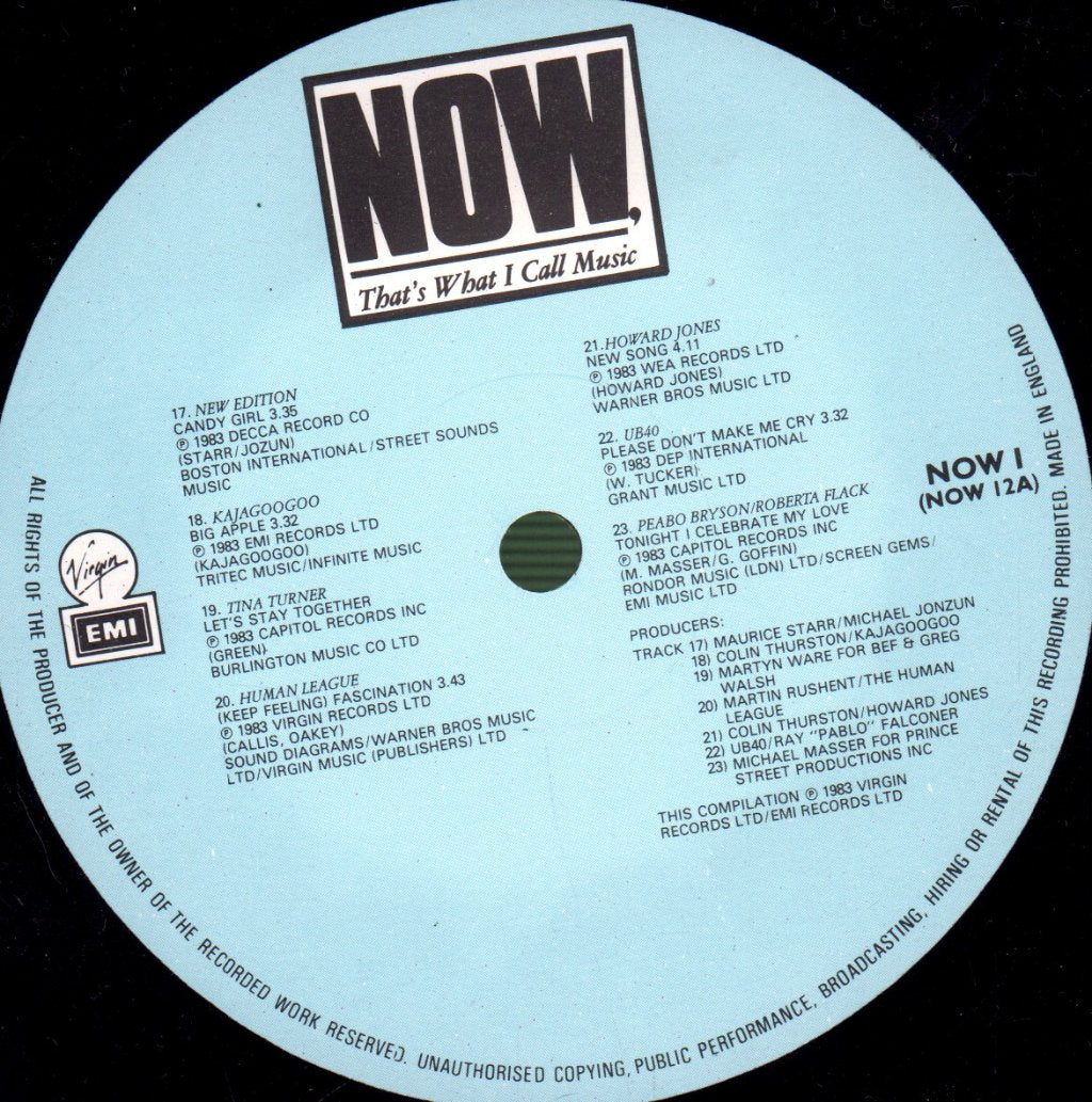 Various Artists - Now That's What I Call Music - Double Lp