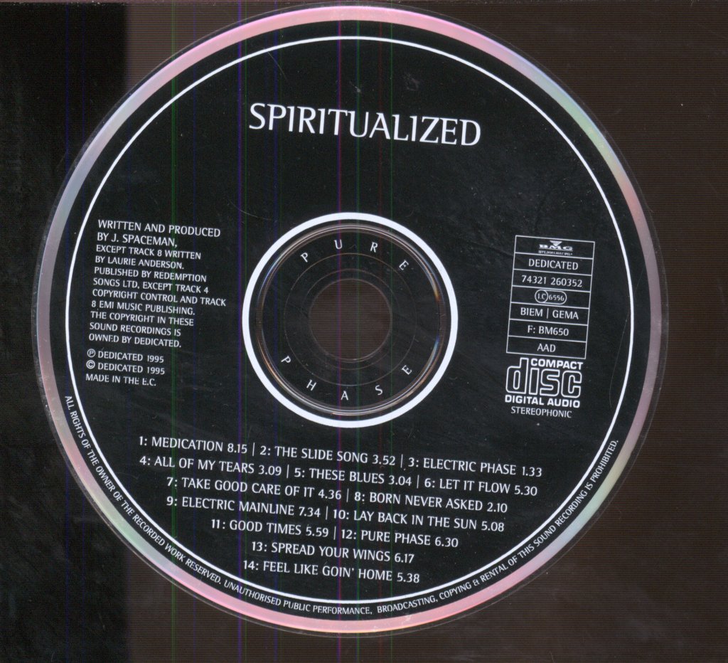 Spiritualized - Pure Phase - Cd