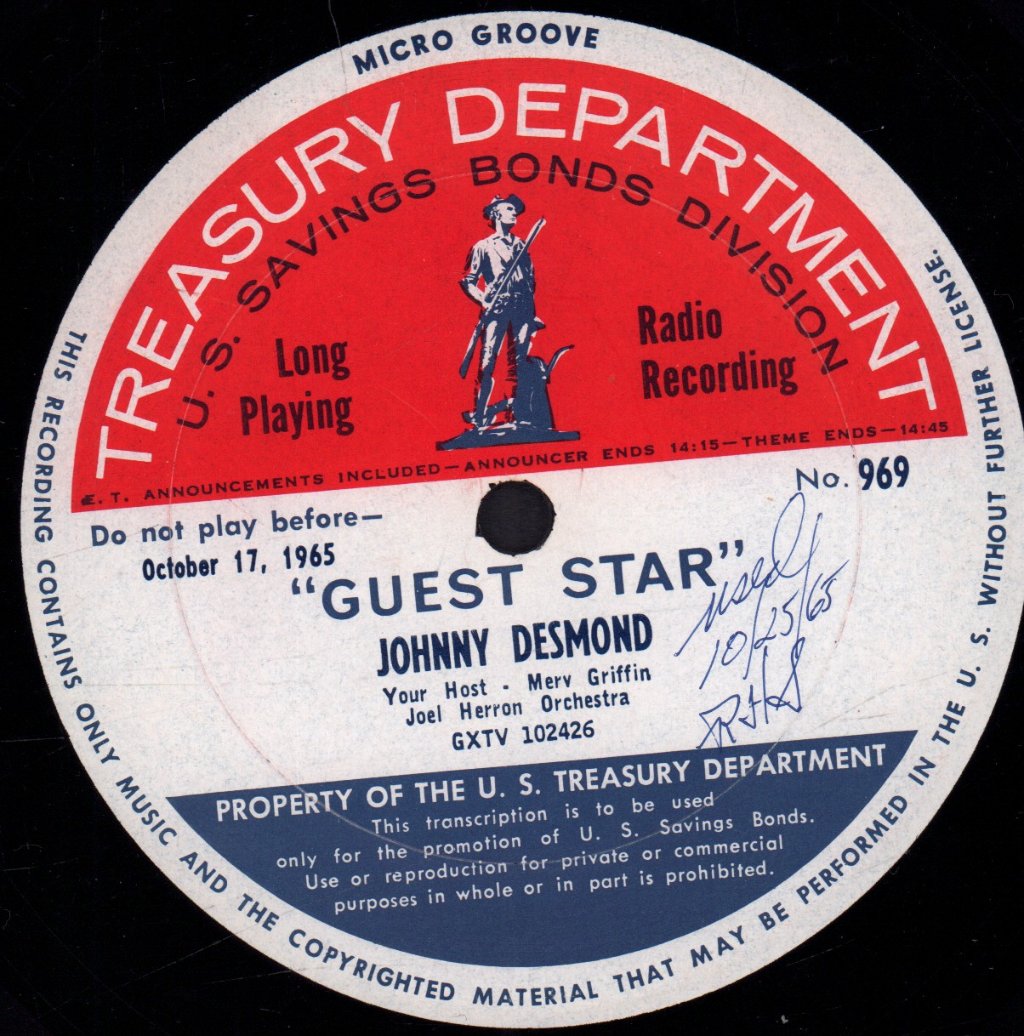 Johnny Desmond - guest star - Lp