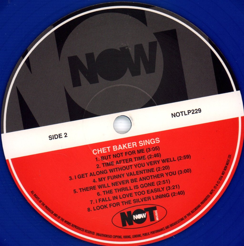 Chet Baker - Chet Baker Sings - Lp