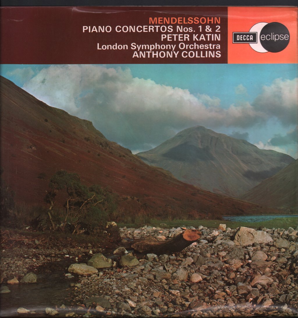 Peter Katin - Mendelssohn Piano Concertos 1 And 2 - Lp