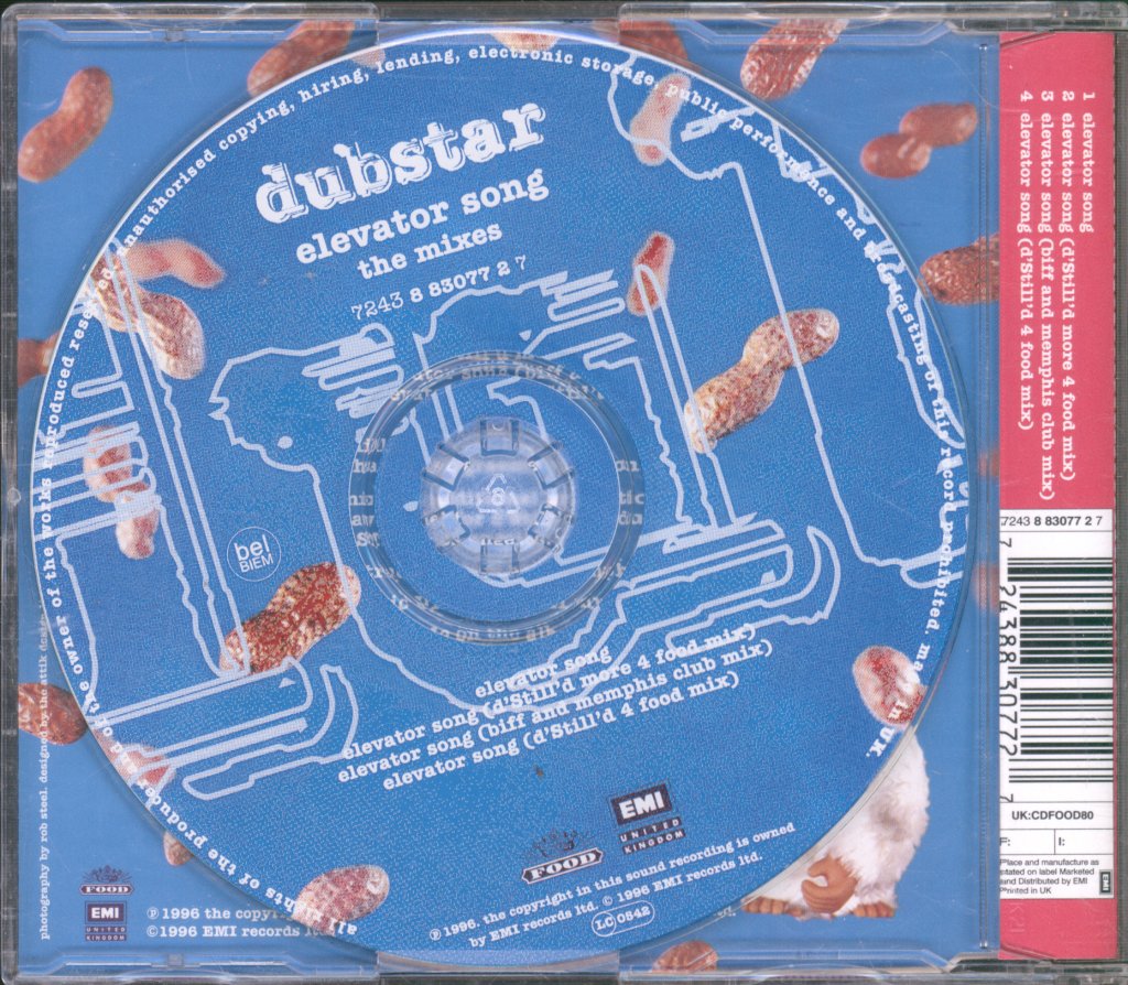 Dubstar - Elevator Song (The Mixes) - Cd