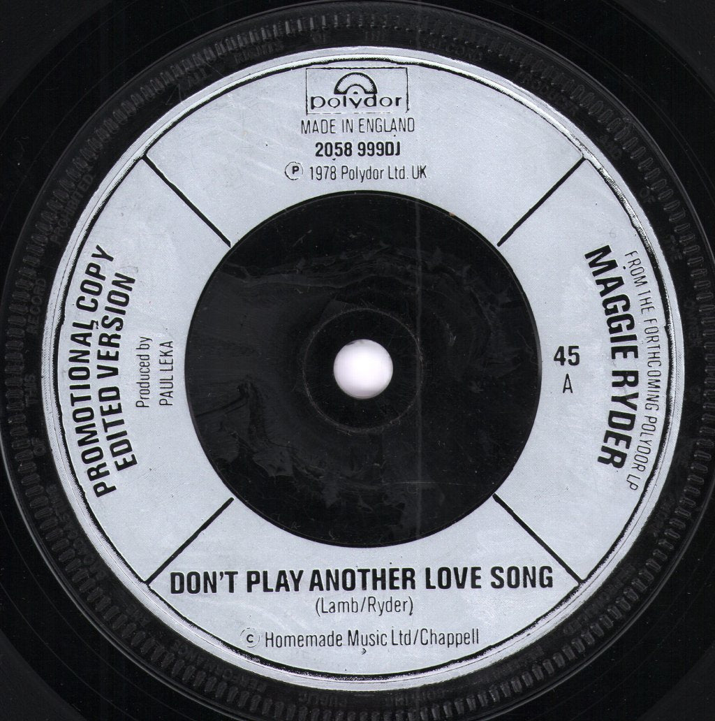 Maggie Ryder - Don't Play Another Love Song - 7 Inch