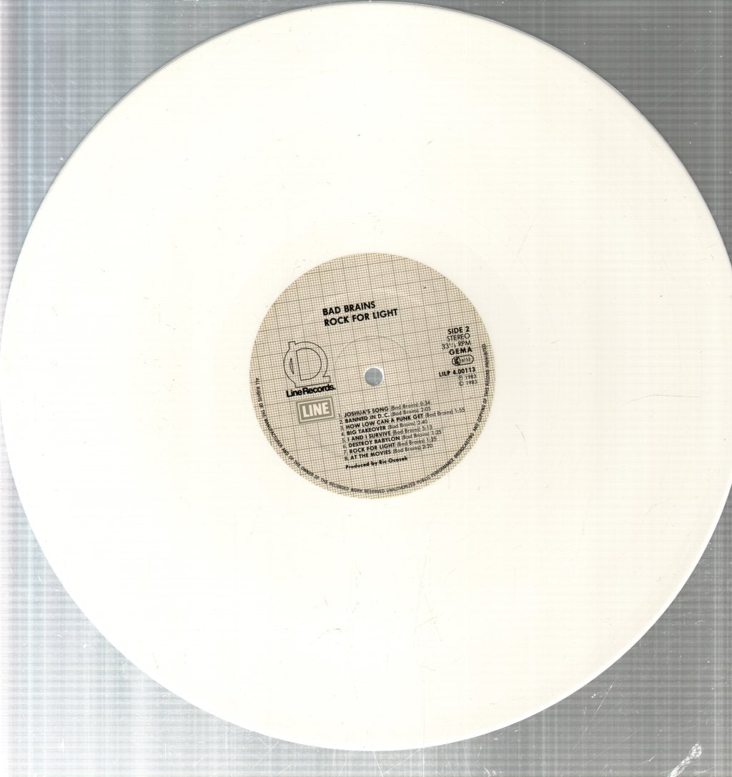 Bad Brains - Rock For Light - Lp