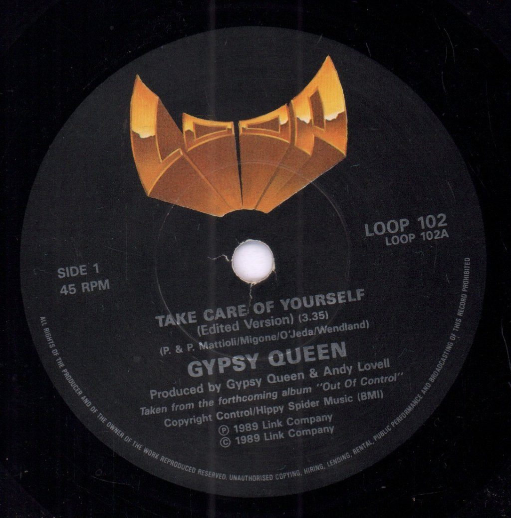 Gypsy Queen - Take Care Of Yourself - 7 Inch
