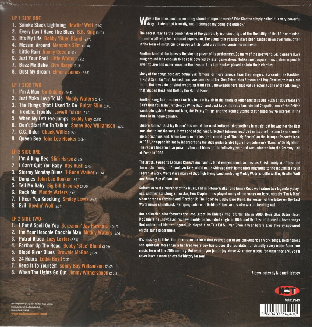 Various Artists - Essential Blues Anthology - Double Lp