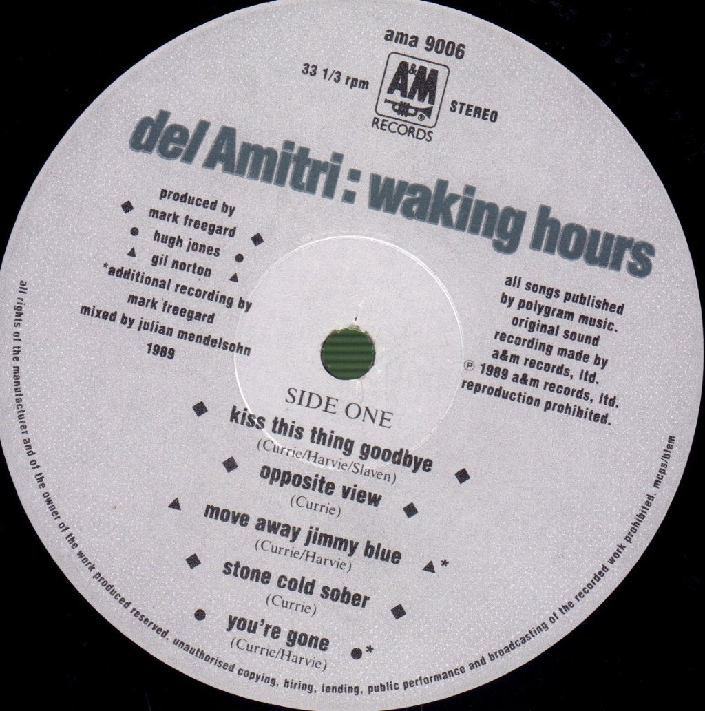 Del Amitri - Waking Hours - Lp