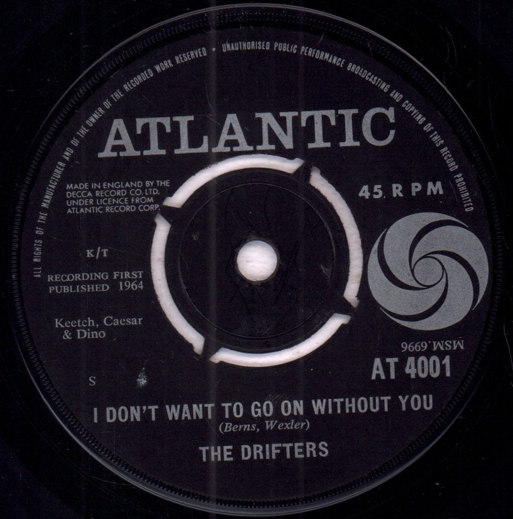 Drifters (Soul Group) - Under The Boardwalk - 7 Inch