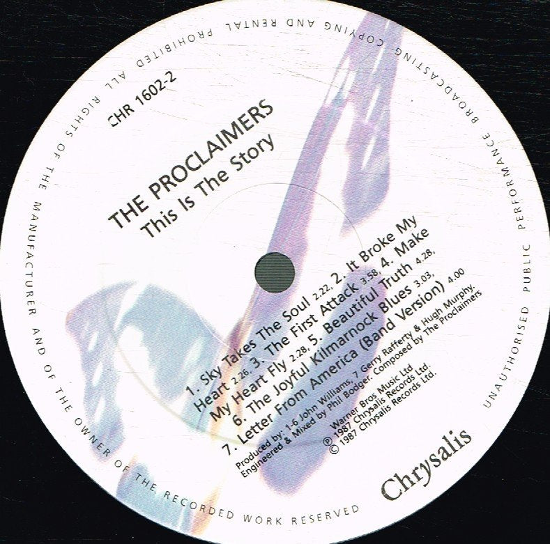 Proclaimers - This Is The Story - Lp