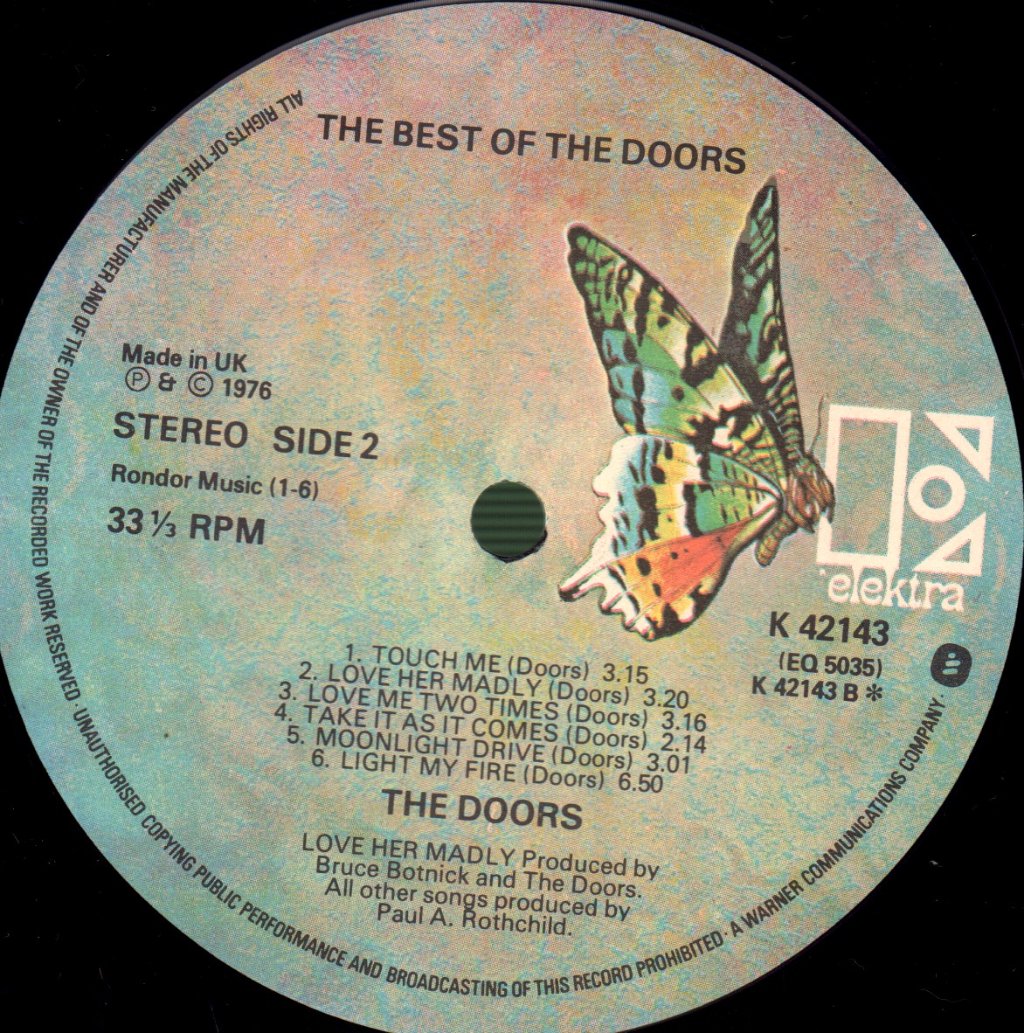 Doors - Best Of - Lp
