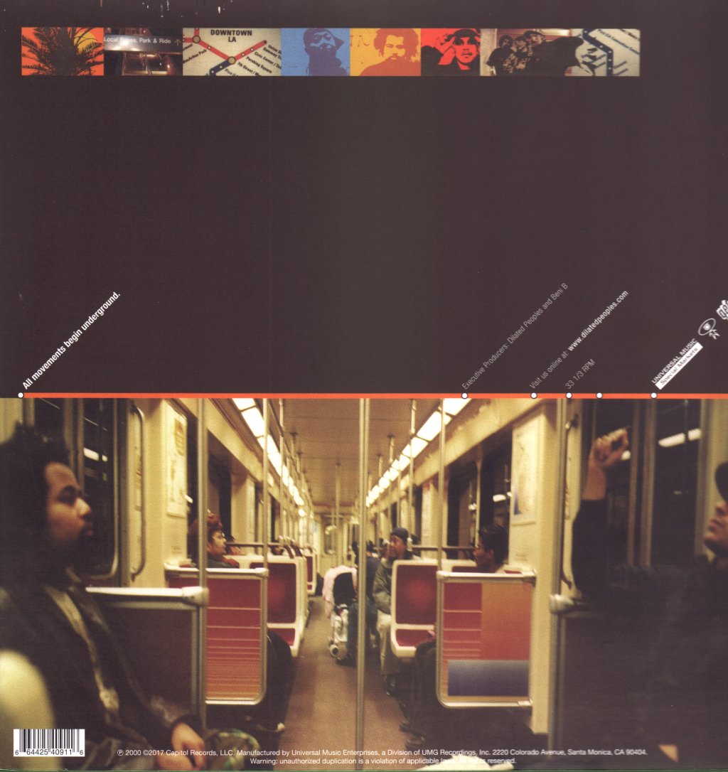 Dilated Peoples - Platform - Double Lp