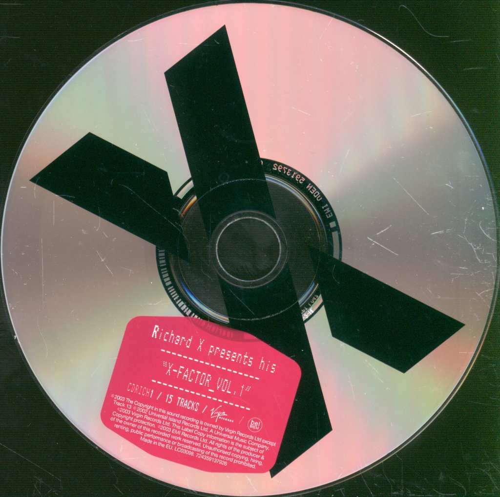 Richard X - Presents His X-Factor Vol. 1 - Cd