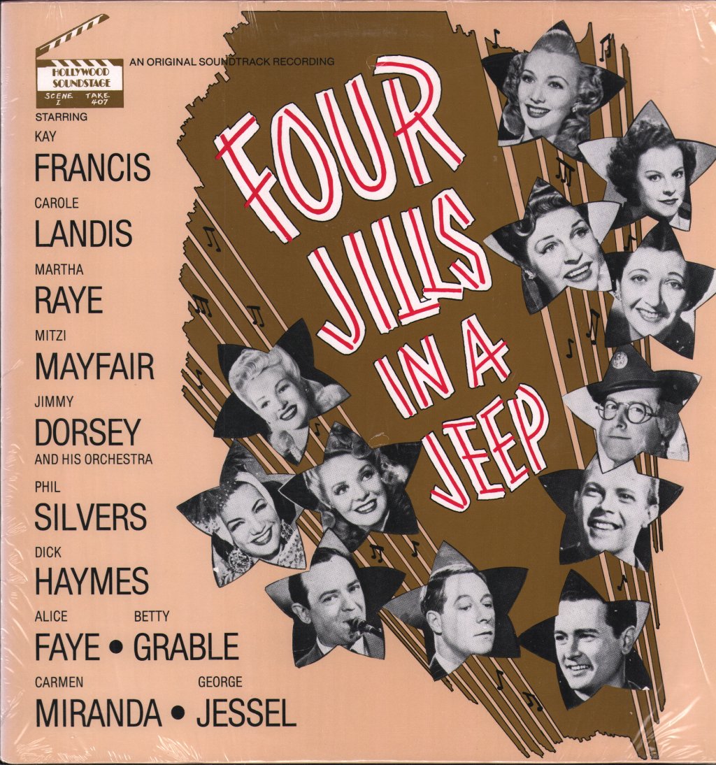Various Artists - Four Jills In A Jeep (Original Soundtrack) - Lp
