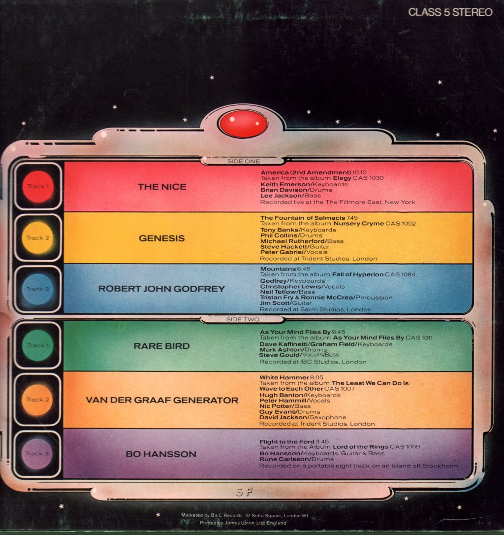 Various Artists - Charisma Keyboards - Lp