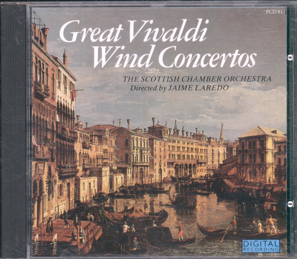 Scottish Chamber Orchestra, Jaime Laredo - Great Vivaldi Wind Concertos - Cd