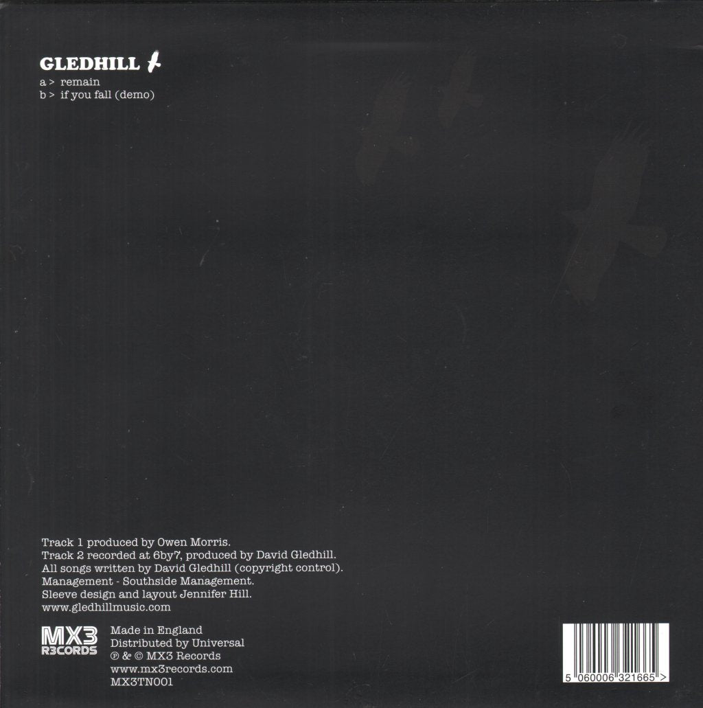 Gledhill - Remain - 10 Inch