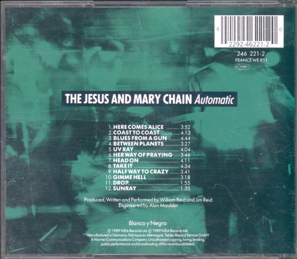 Jesus And Mary Chain - Automatic - Cd