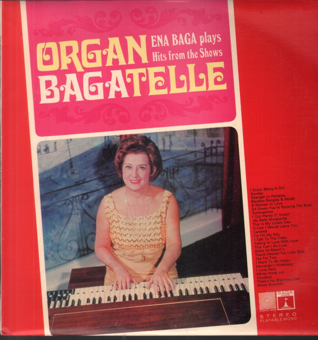 Ena Baga - Organ Bagatelle - Lp