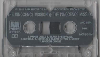 Innocence Mission - Innocence Mission - Cassette