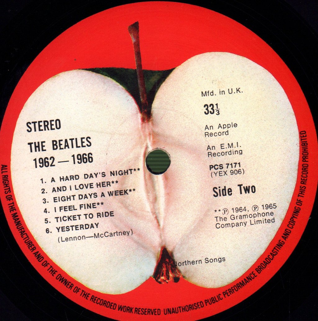 Beatles - 1962-1966 - Double Lp