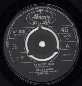 Lesley Dawson - My Patient Heart - 7 Inch