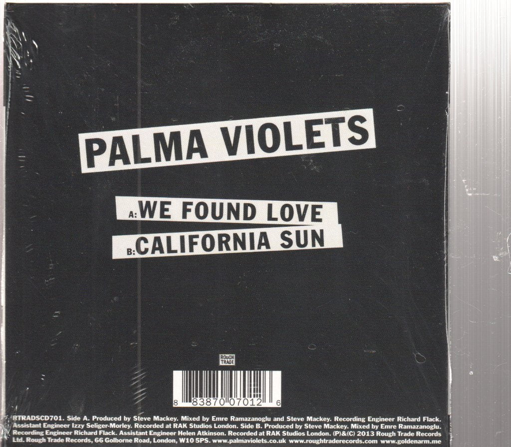 Palma Violets - We Found Love - Cd