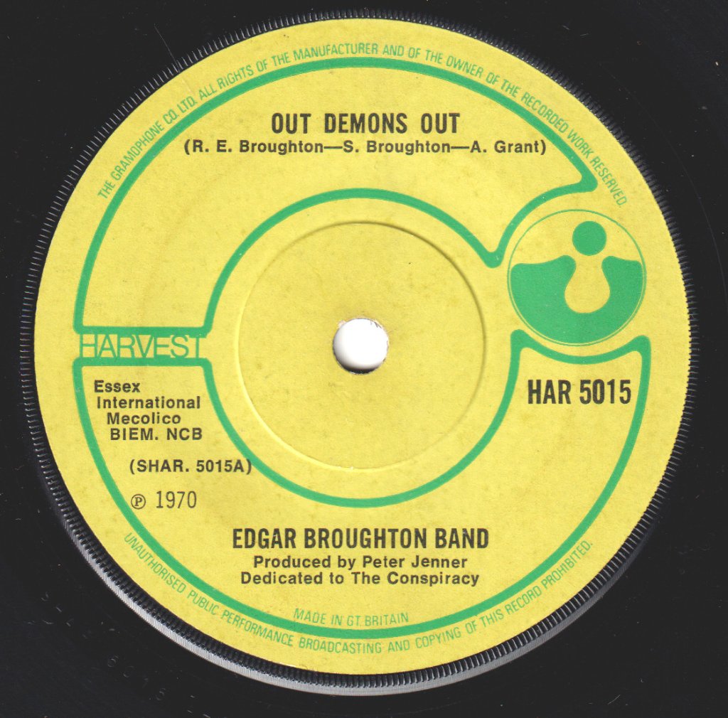Edgar Broughton Band - Out Demons Out - 7 Inch