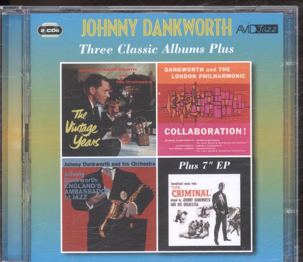 Johnny Dankworth - THREE CLASSIC ALBUMS PLUS - Double Cd