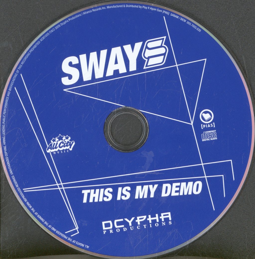 Sway (2000'S Group) - This Is My Demo - Cd