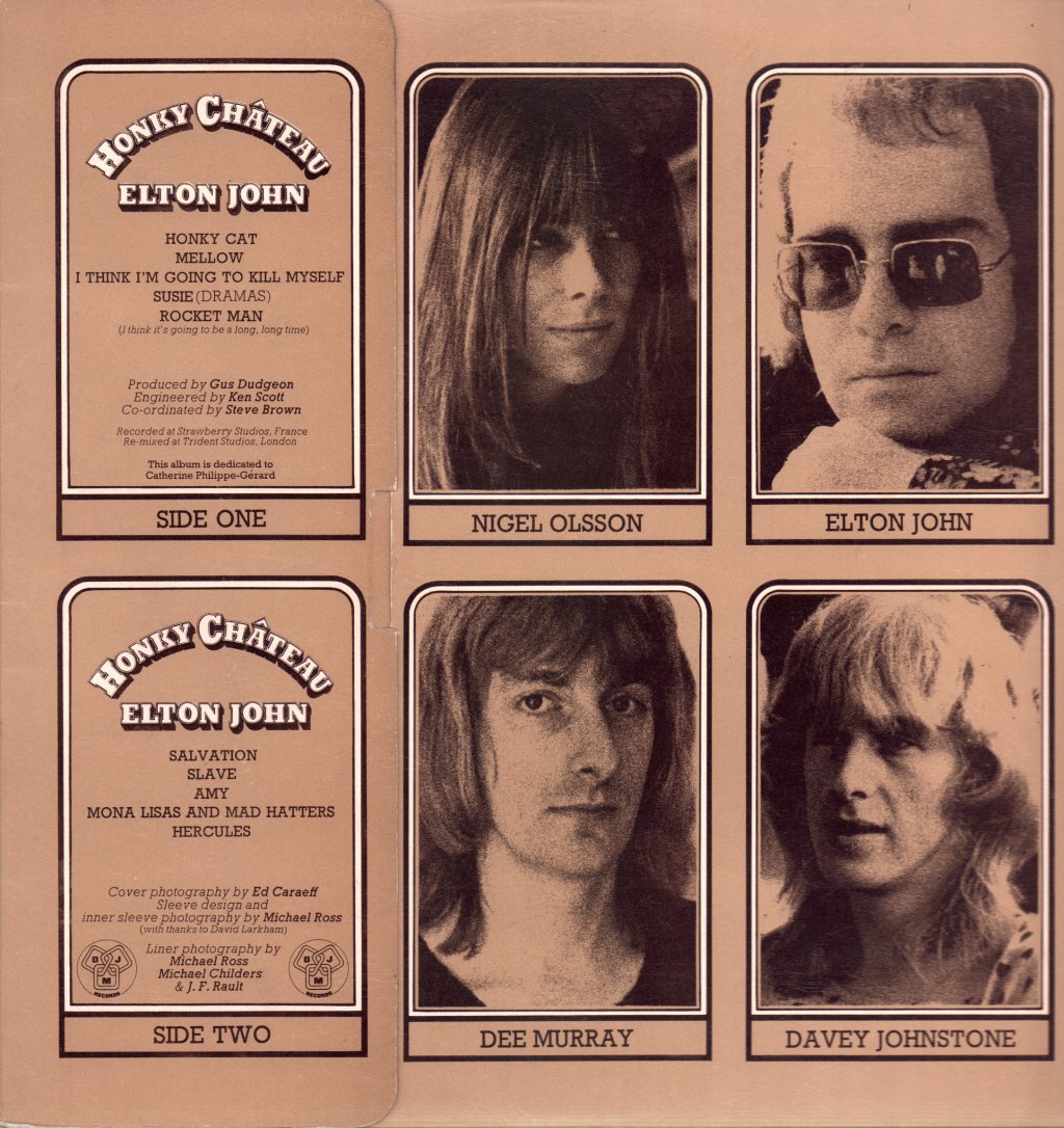 Elton John - Honky Chateau - Lp