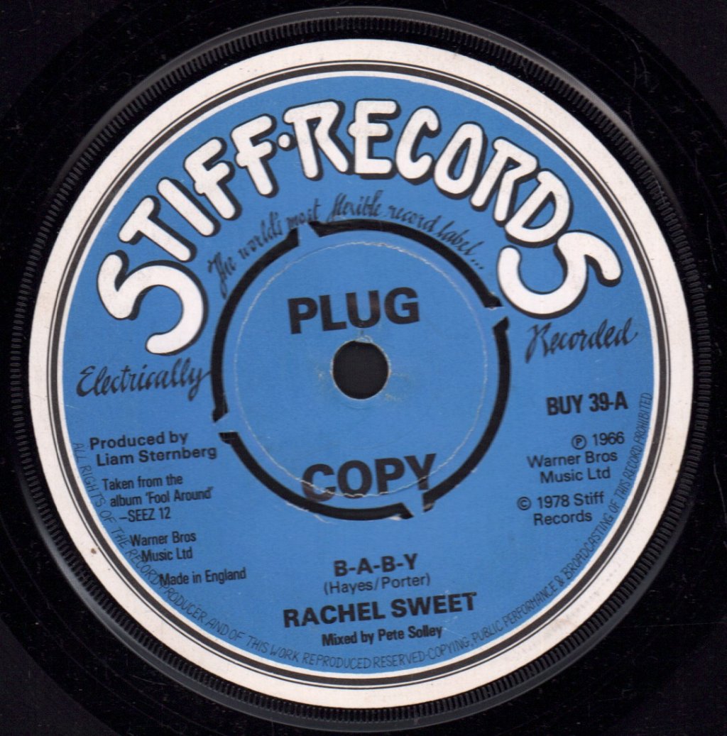 Rachel Sweet - Baby - 7 Inch