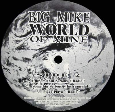 Big Mike - World Of Mine - 12 Inch