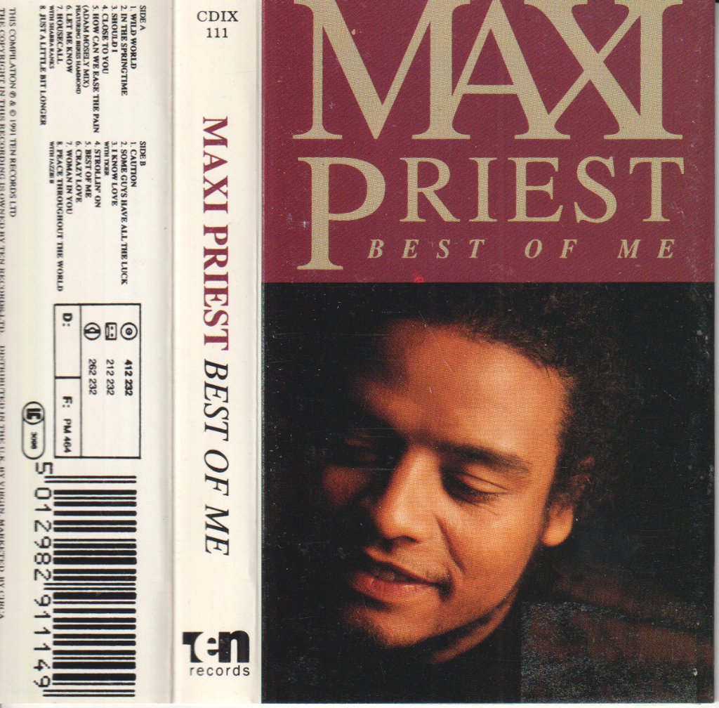 Maxi Priest - Best Of Me - Cassette
