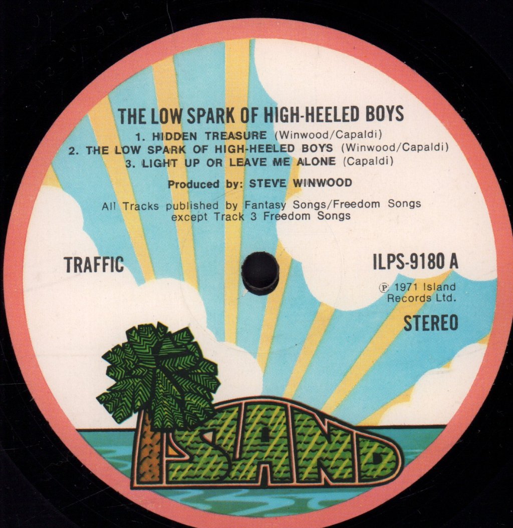 Traffic - Low Spark Of High Heeled Boys - Lp
