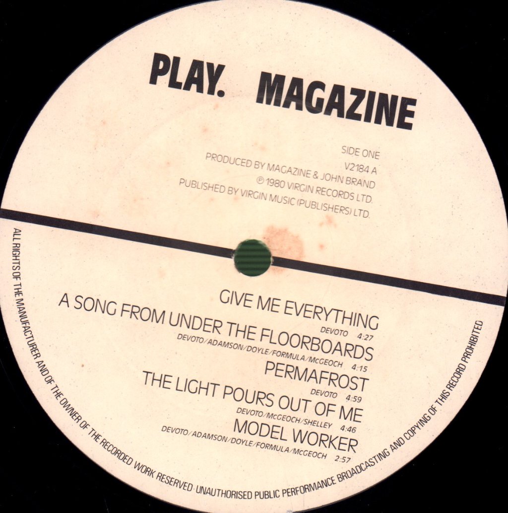 Magazine - Play - Lp