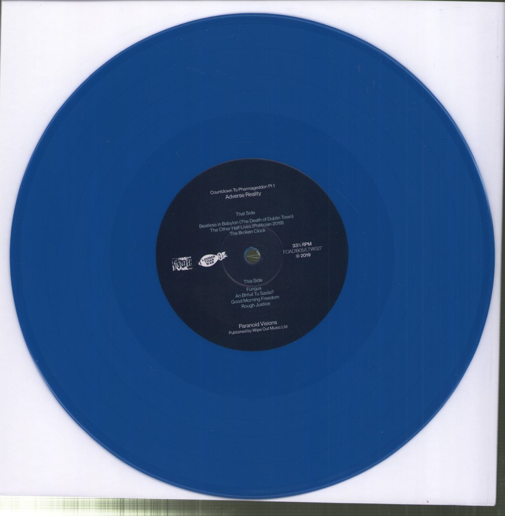 Paranoid Visions - Adverse Reality - Countdown To Pharmageddon Pt 1 - 10 Inch Box Set