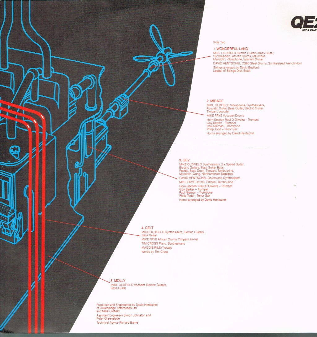 Mike Oldfield - Qe2 - Lp