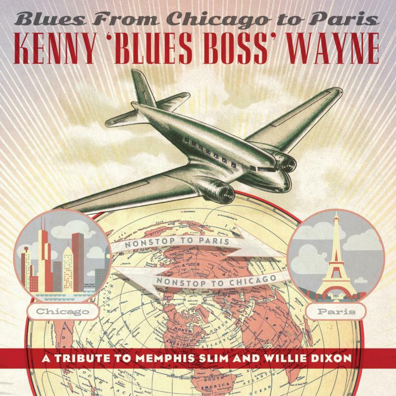 Kenny Blues Boss Wayne - Blues From Chicago To Paris - Lp