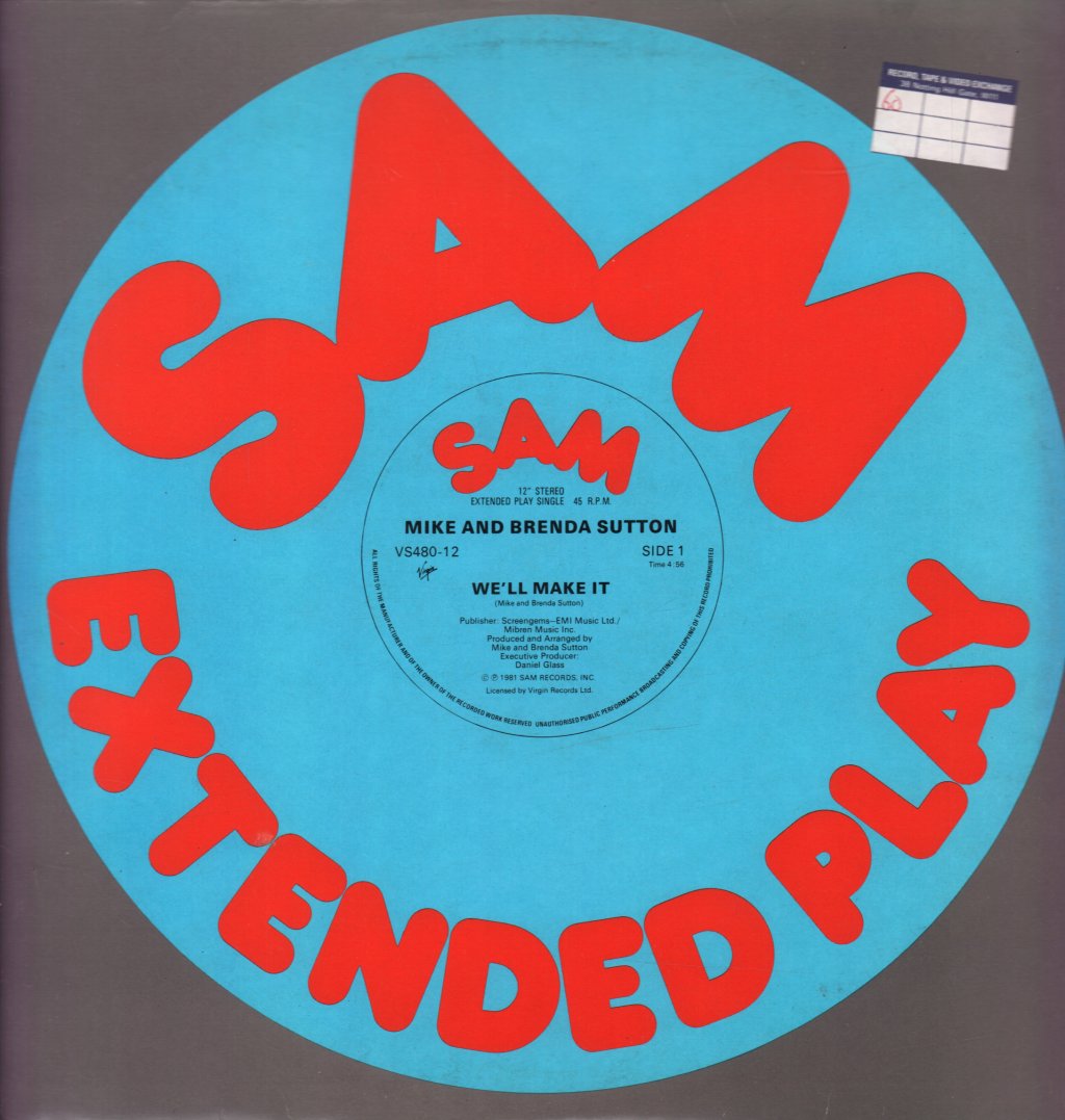 Mike And Brenda Sutton - We'll Make It - 12 Inch