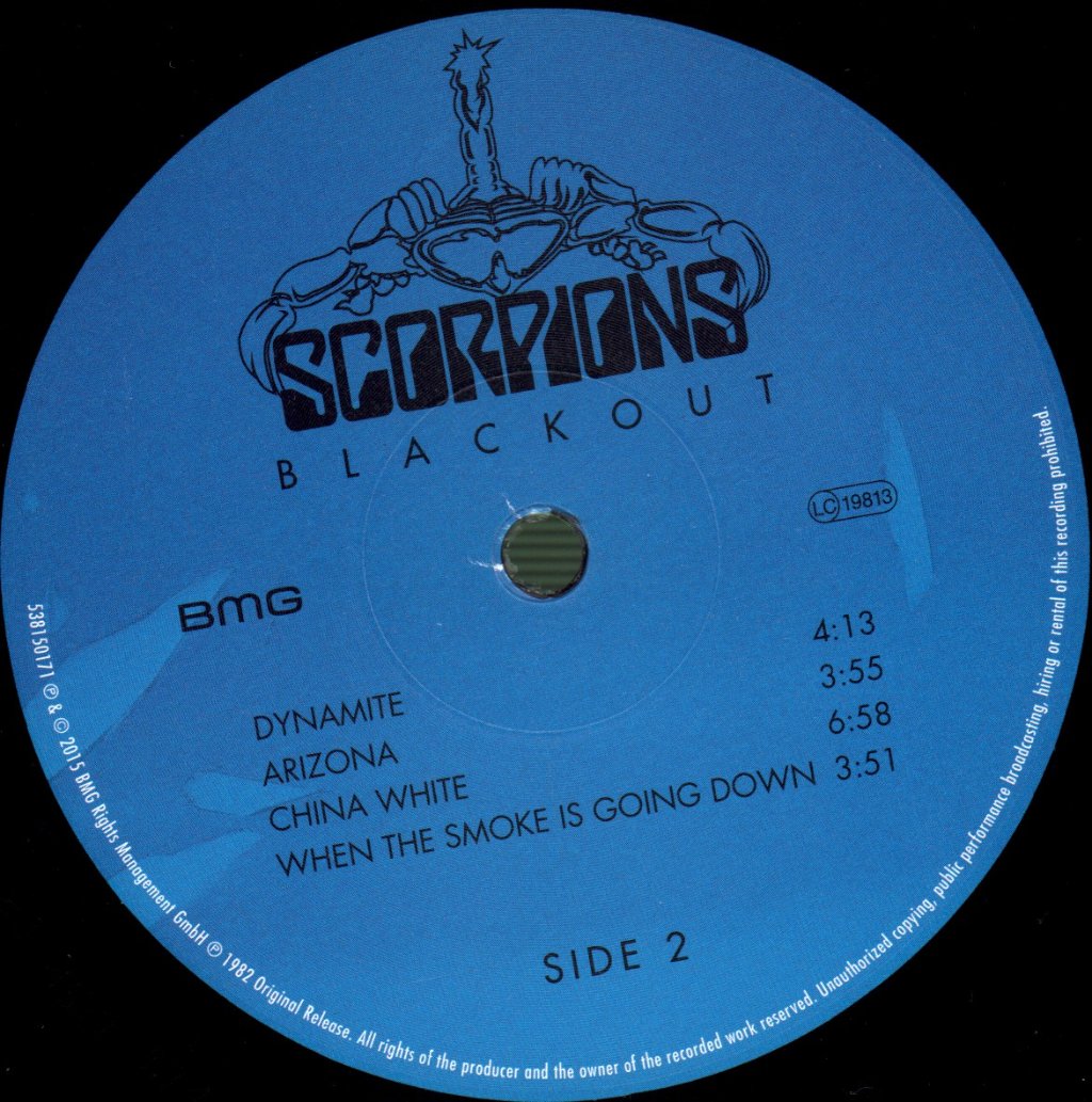 Scorpions - Blackout - Lp