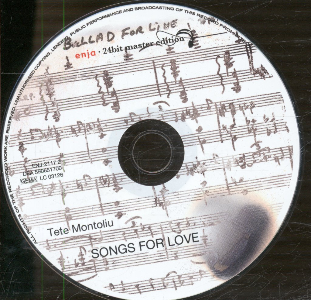 Tete Montoliu - Songs For Love - Cd