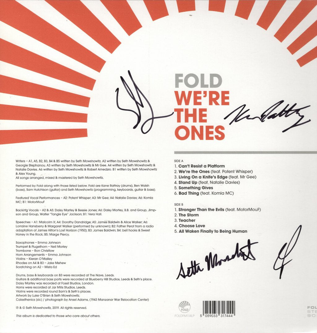 Fold - We're The Ones - Lp